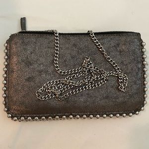 Silver Studded Purse